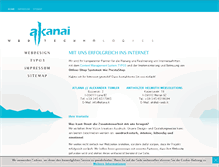 Tablet Screenshot of akanai.com